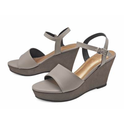 Women Sandals High Heel HSC-93 Rosy Brown Nappa